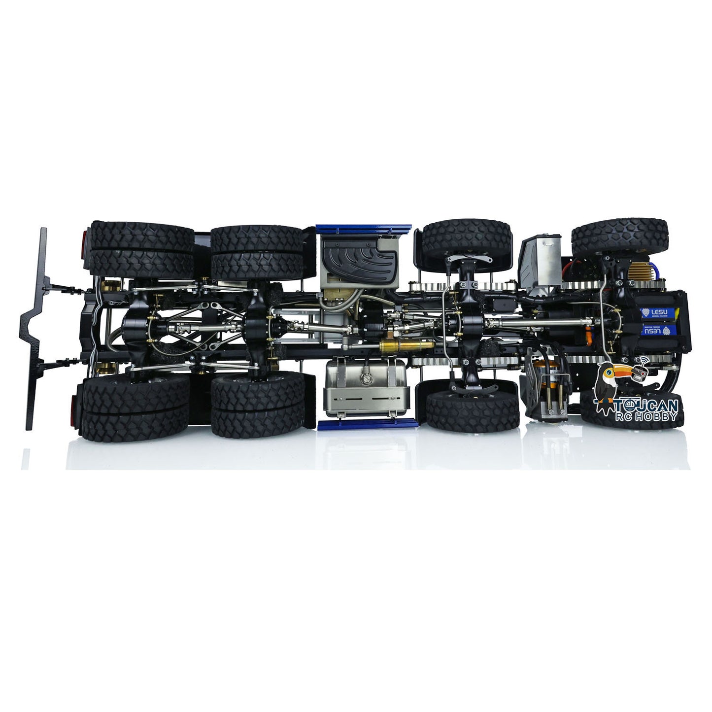 LESU 1/14 Metall 8x8 RC Traktor Kipper Metall Chassis Z0036