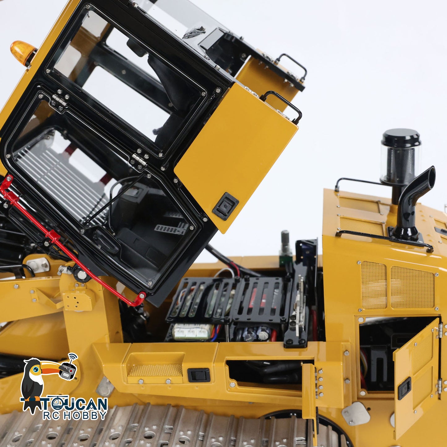 LESU 973K 1/14 RC Hydraulische Loader Lackiert Montiert PNP Ohne Hinten Pflug Öffnende Schaufel