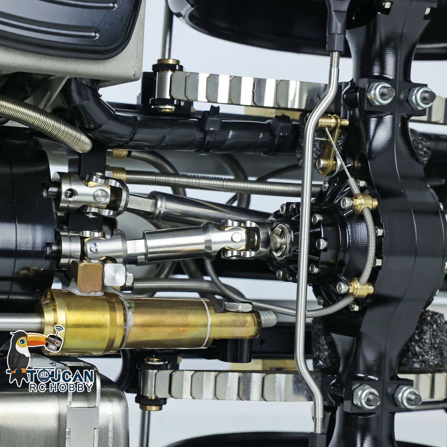 LESU 1/14 Metall 8x8 RC Traktor Kipper Metall Chassis Z0036