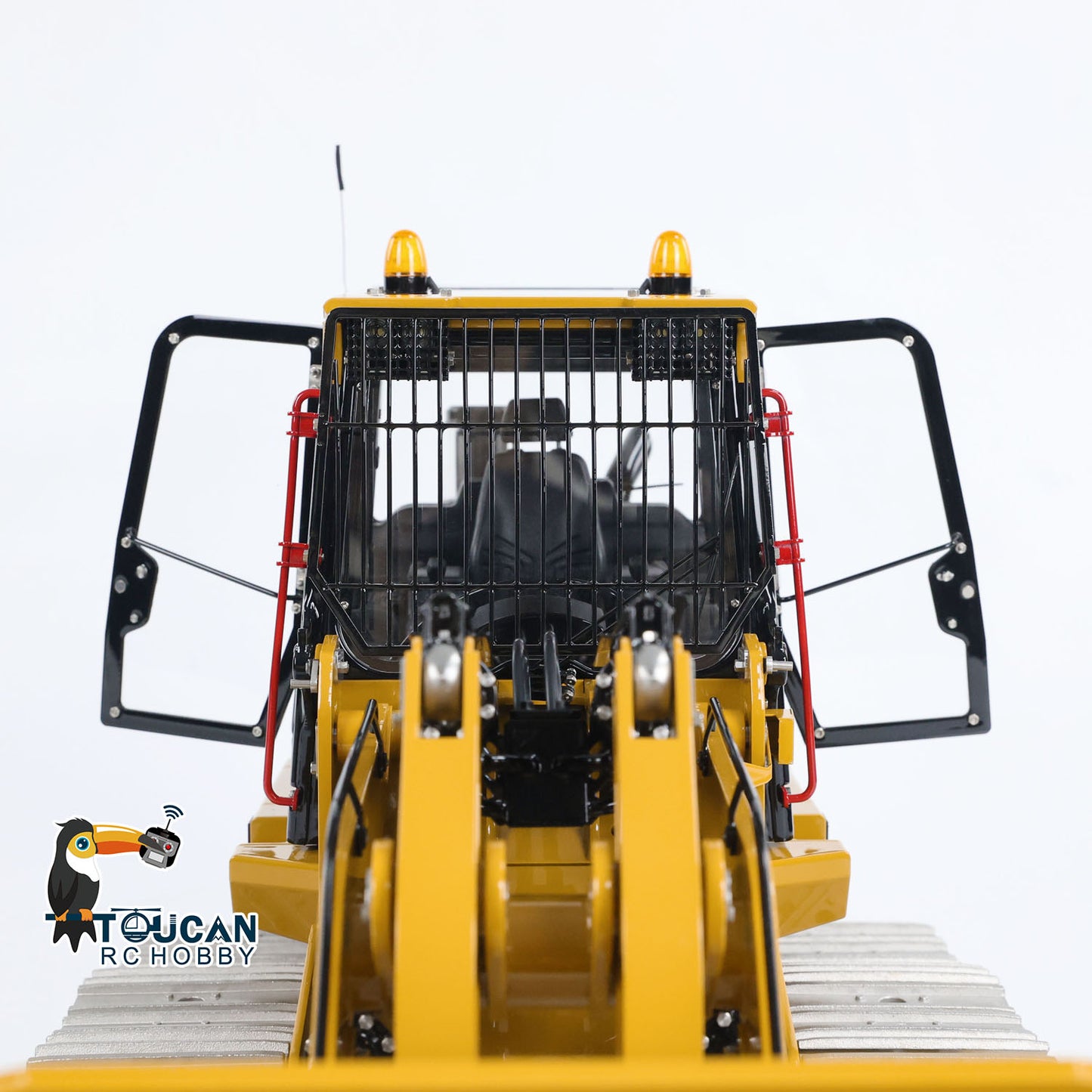 LESU 973K 1/14 RC Chargeur hydraulique peint assemblé PNP sans charrue arrière godet ouvrable