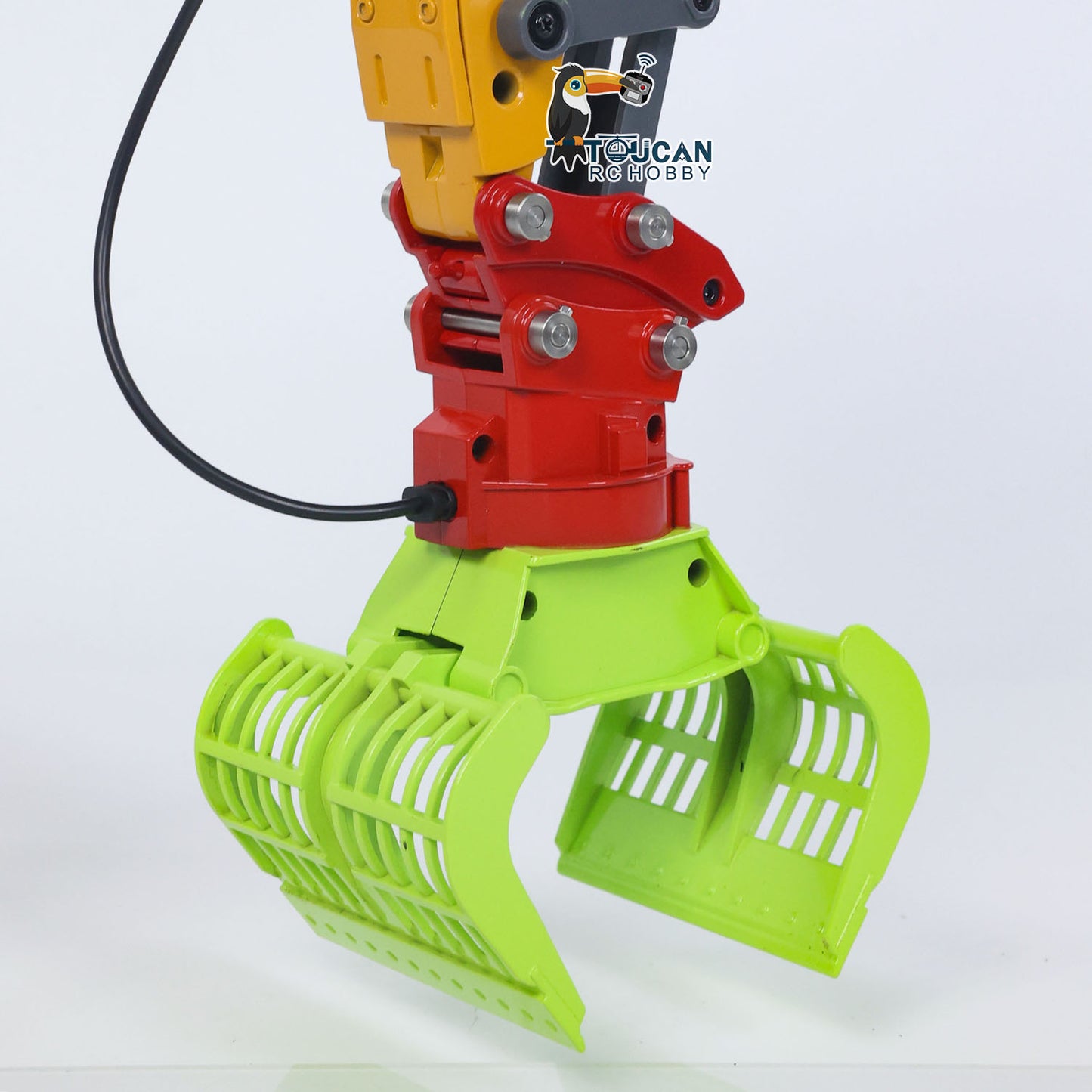 1/18 Kabolite 5901 100S Electric Lifting RC Excavator Flysky Remote Control Digger Engineering Vehicle Electric Ripper Hammer