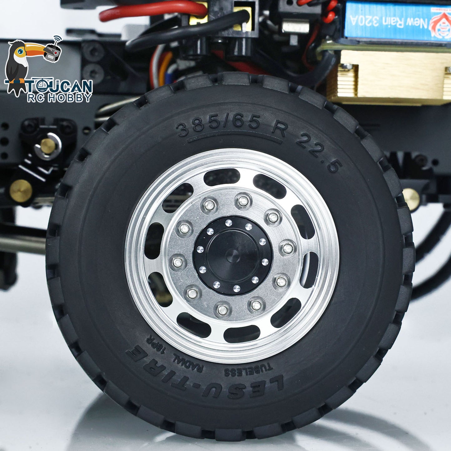 LESU 1/14 Metall 8x8 RC Traktor Kipper Metall Chassis Z0036