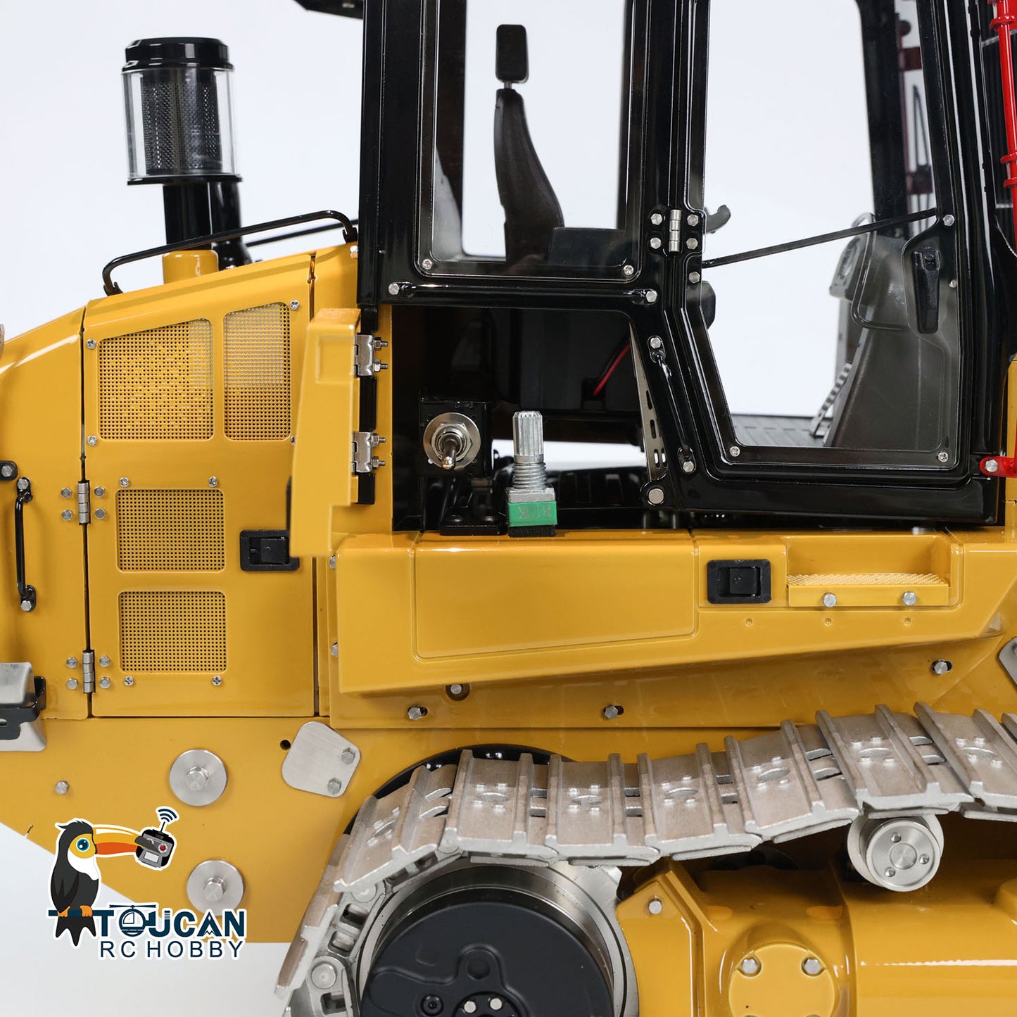 LESU 973K 1/14 RC Hydraulische Loader Lackiert Montiert PNP Ohne Hinten Pflug Öffnende Schaufel