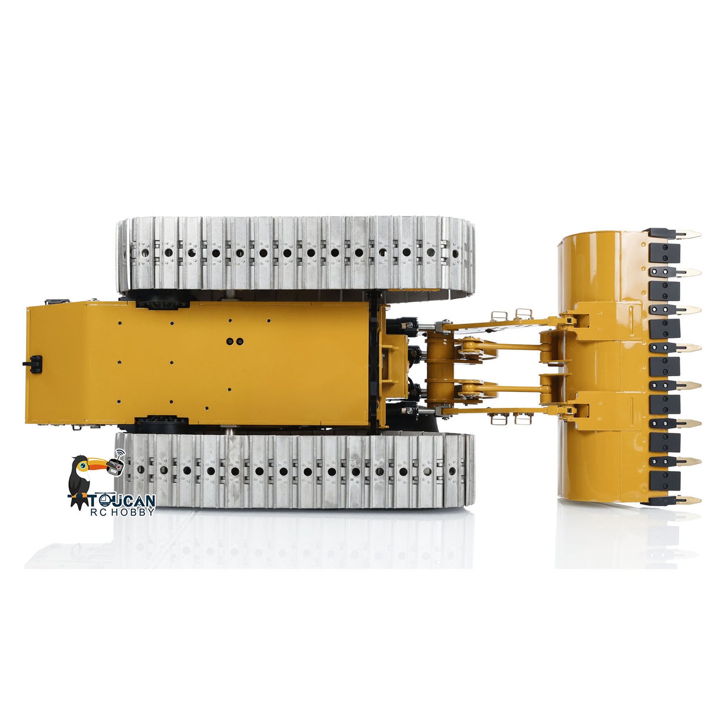 LESU 973K 1/14 RC Hydraulische Loader Lackiert Montiert PNP Ohne Hinten Pflug Öffnende Schaufel