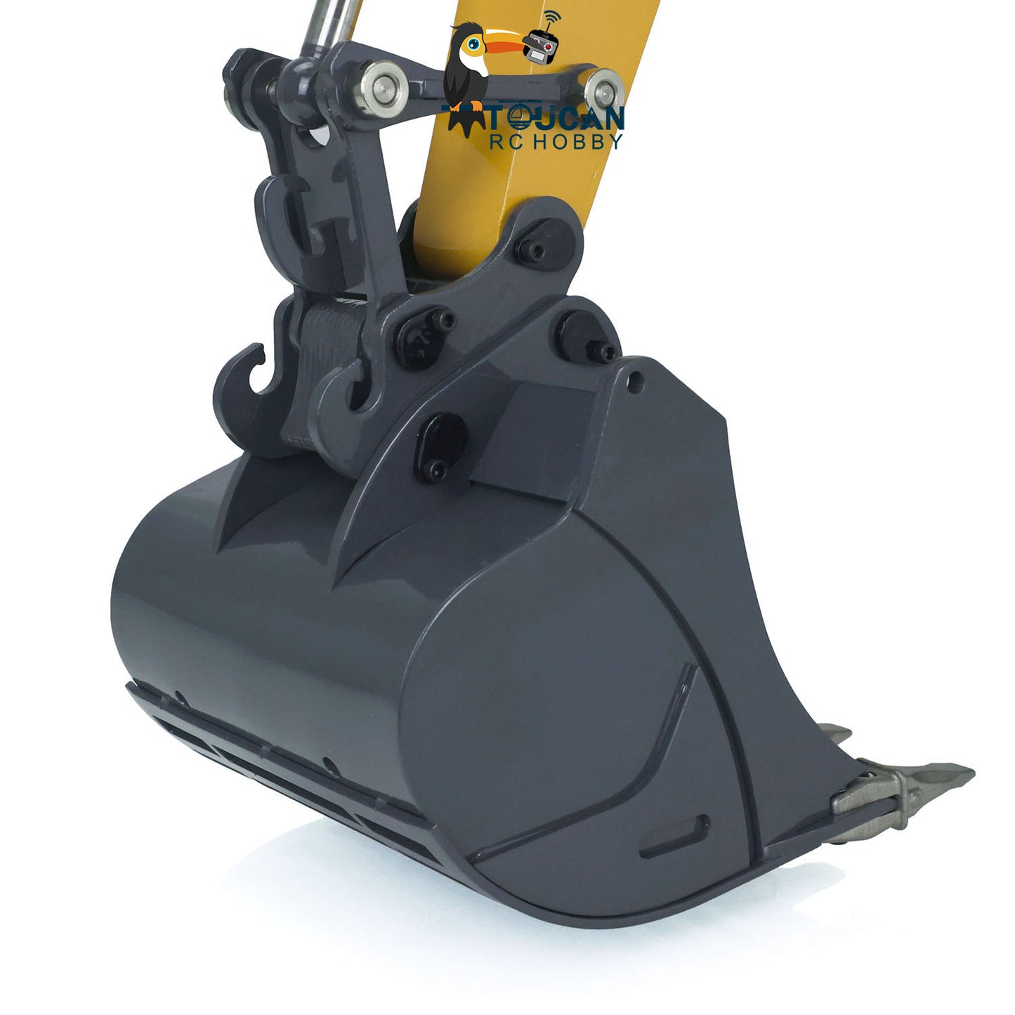 Excavatrice hydraulique RC RTR 945 en métal XDRC 1/14 avec vannes d'inversion 5 canaux et émetteur PL18EV