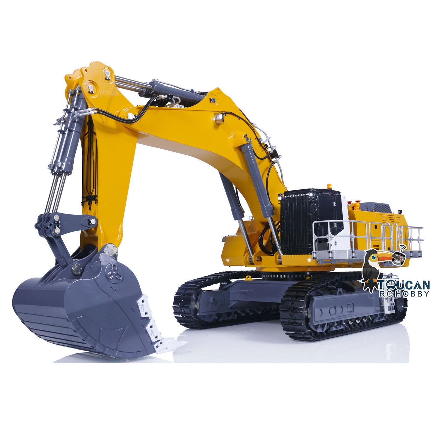 1:14 LESU RC Hydraulic Excavator AOUE 9150 Metal RTR Remote Control Digger Model