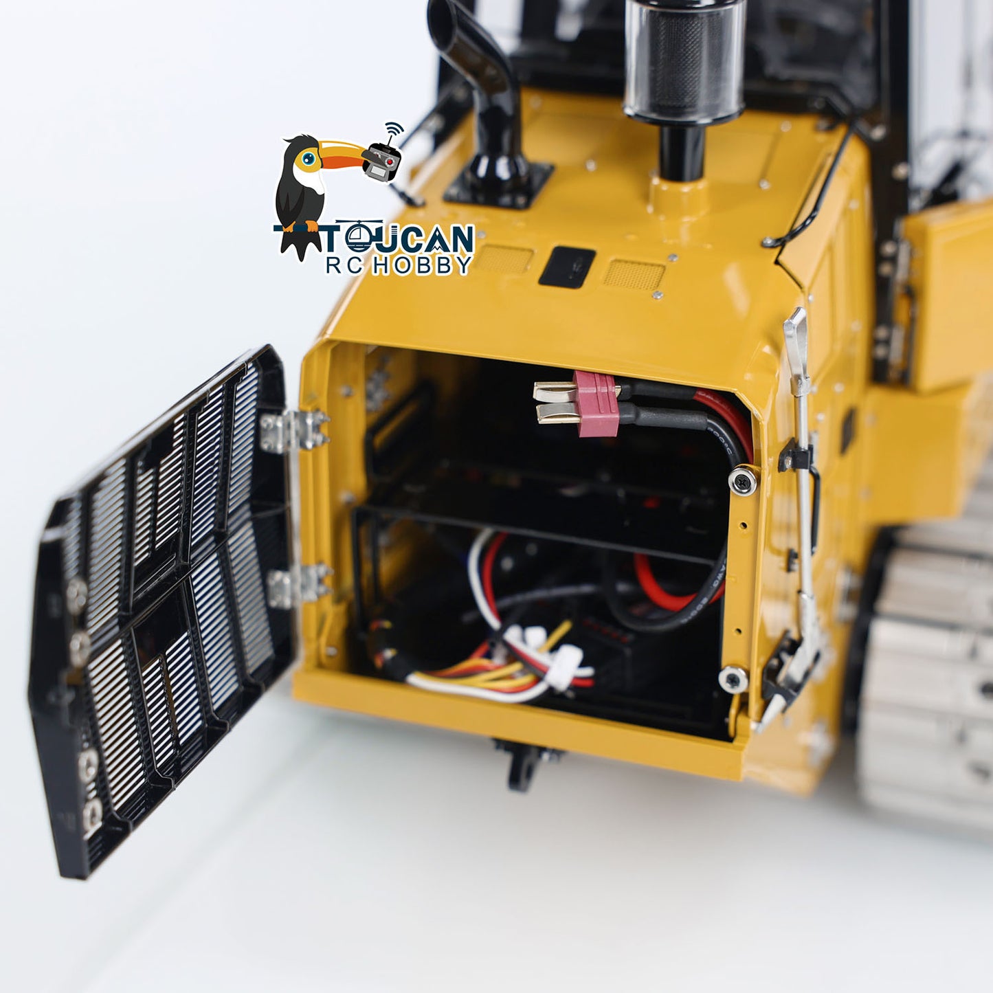 LESU 973K 1/14 RC Hydraulische Loader Lackiert Montiert PNP Ohne Hinten Pflug Öffnende Schaufel