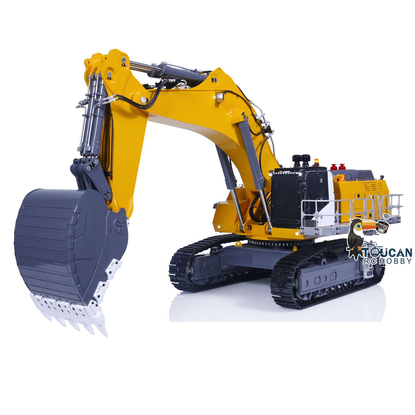 1:14 LESU RC Hydraulic Excavator AOUE 9150 Metal RTR Remote Control Digger Model