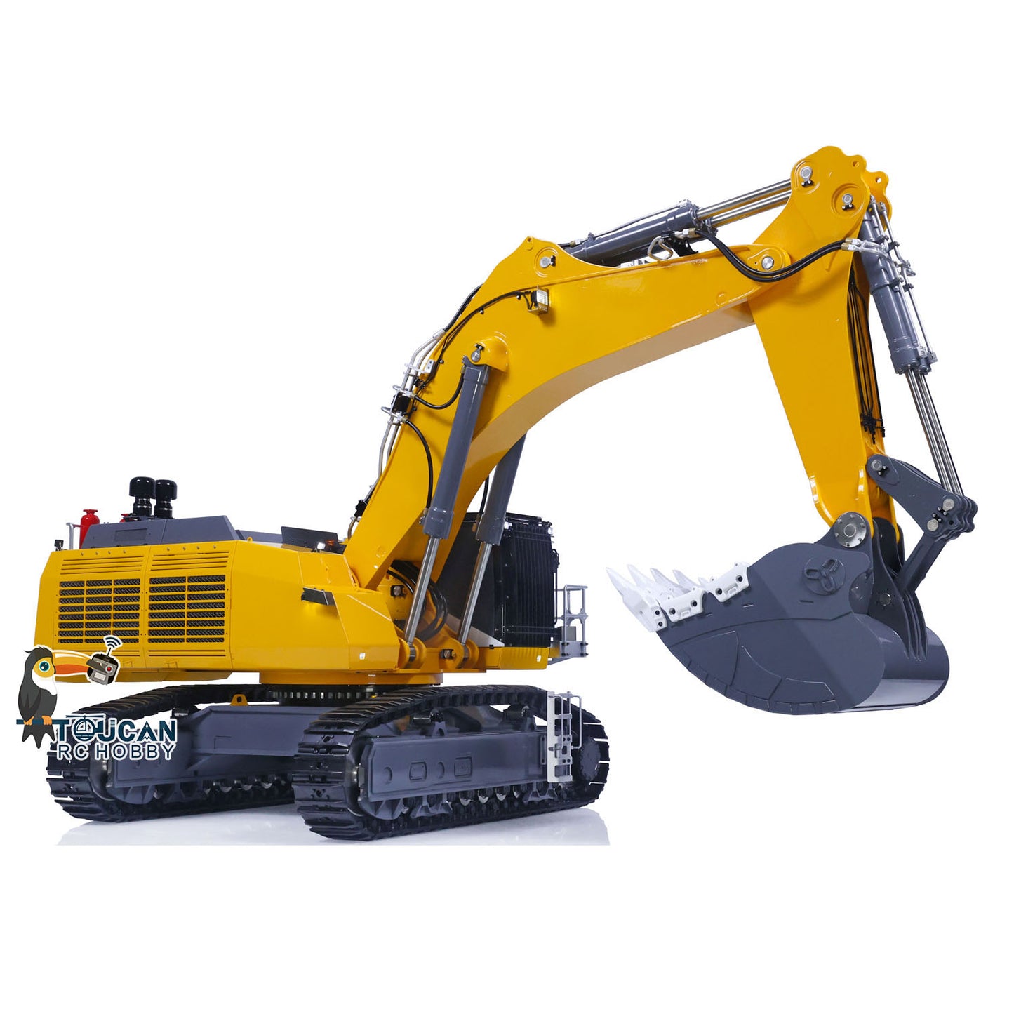1:14 LESU RC Hydraulic Excavator AOUE 9150 Metal RTR Remote Control Digger Model