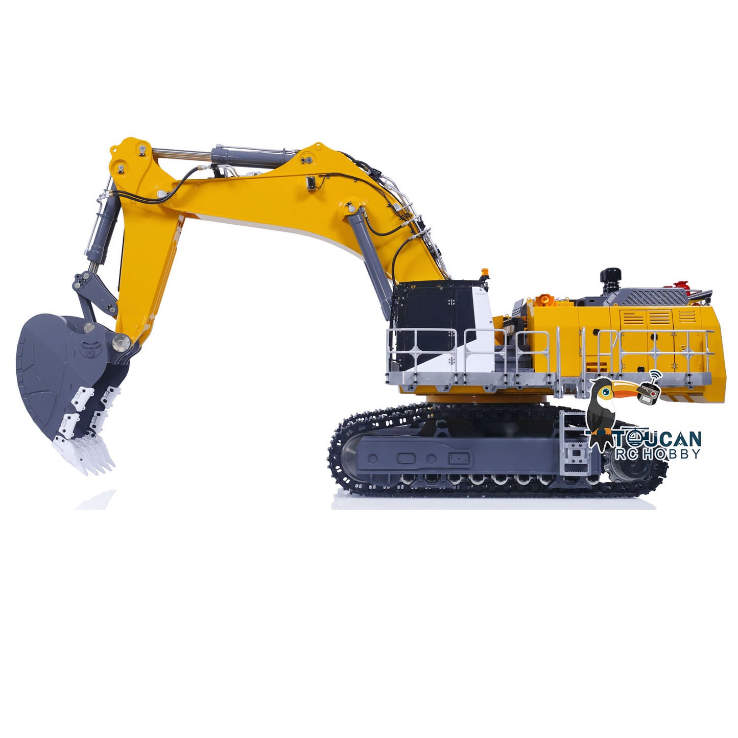 1:14 LESU RC Hydraulic Excavator AOUE 9150 Metal RTR Remote Control Digger Model