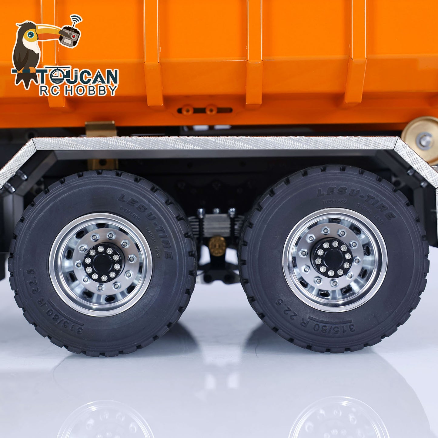 LESU 1/14 Metall 8x8 Hydraulische RC RTR Roll On/Off Dumper Lkw 20160901 Mit K3363 Kabine