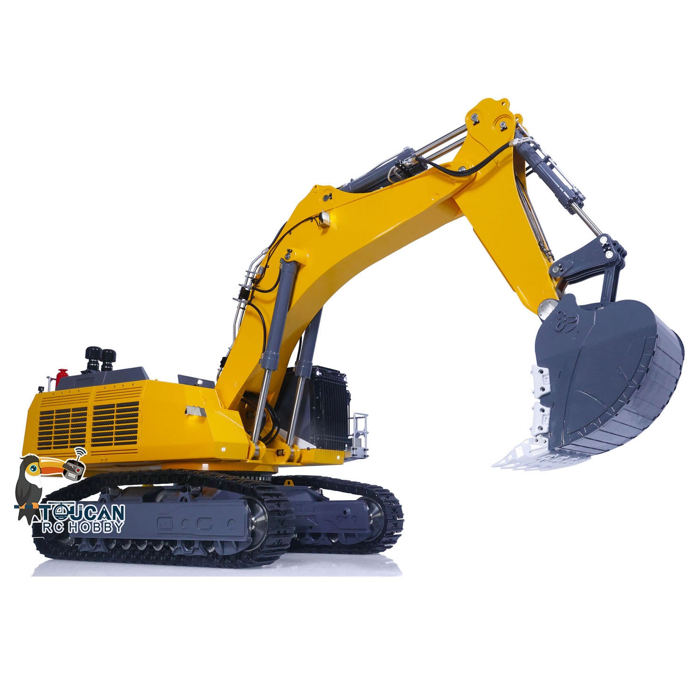 1:14 LESU RC Hydraulic Excavator AOUE 9150 Metal RTR Remote Control Digger Model