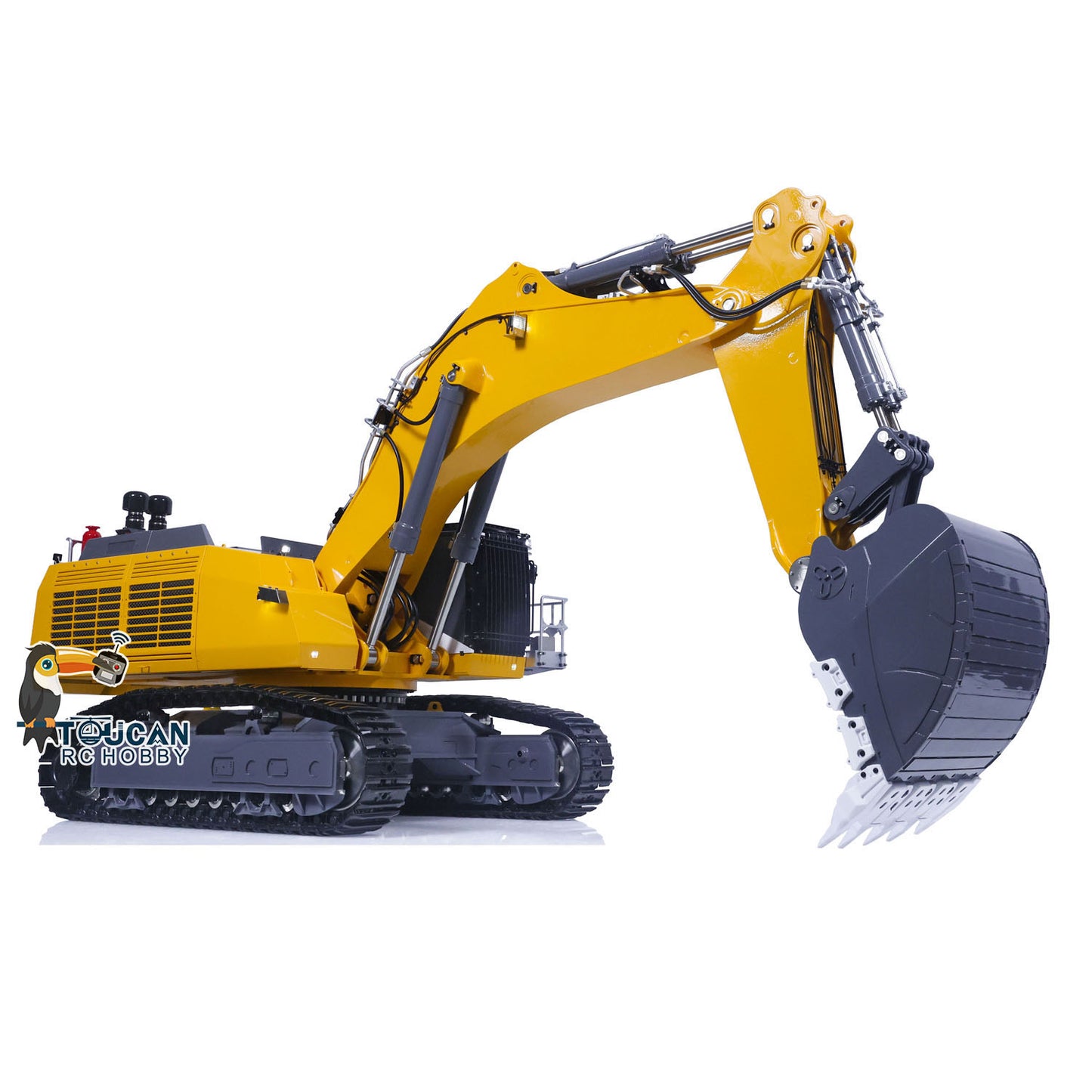 1:14 LESU RC Hydraulic Excavator AOUE 9150 Metal RTR Remote Control Digger Model