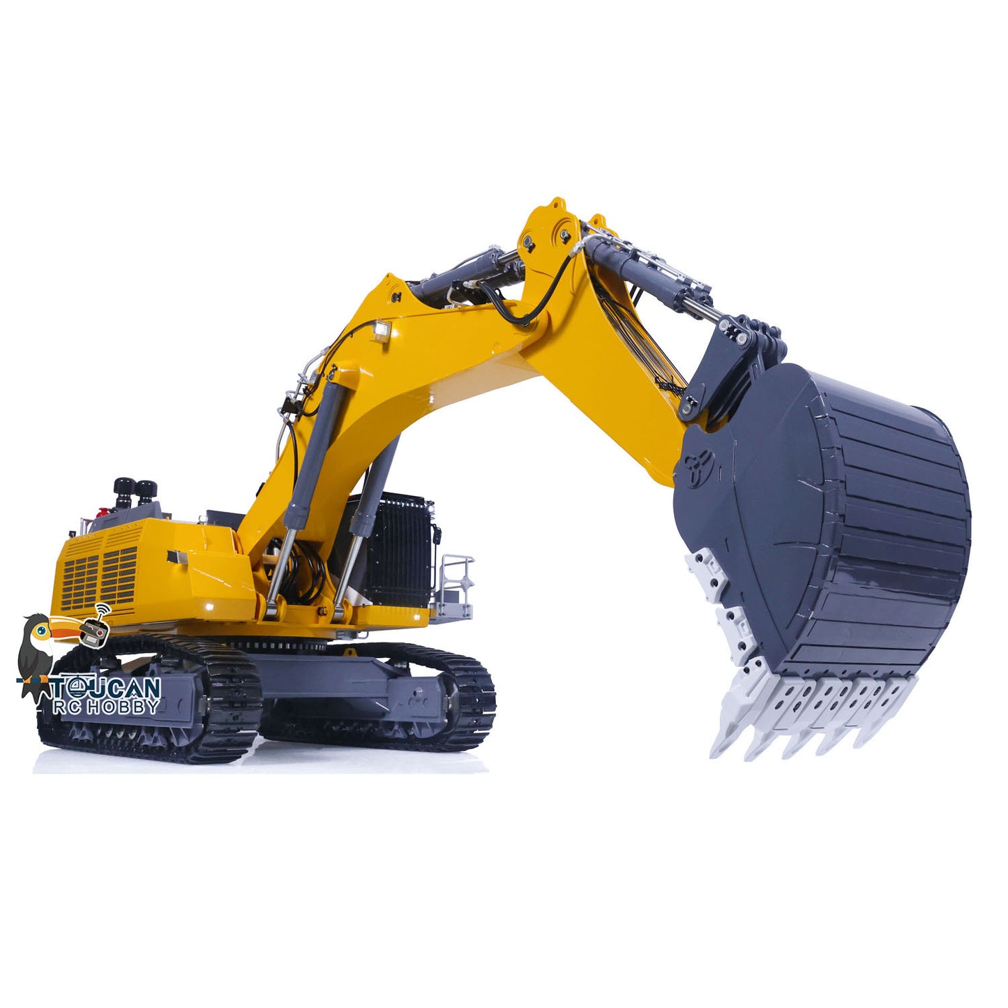 1:14 LESU RC Hydraulic Excavator AOUE 9150 Metal RTR Remote Control Digger Model