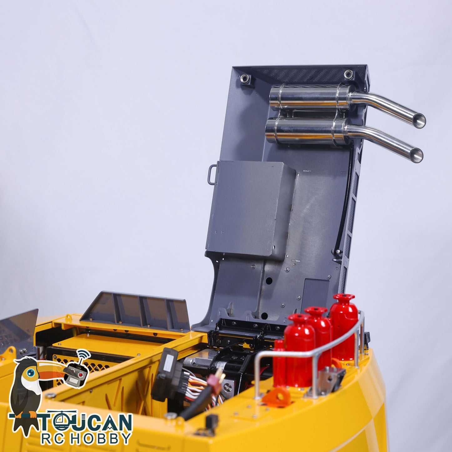 1:14 LESU RC Hydraulic Excavator AOUE 9150 Metal RTR Remote Control Digger Model