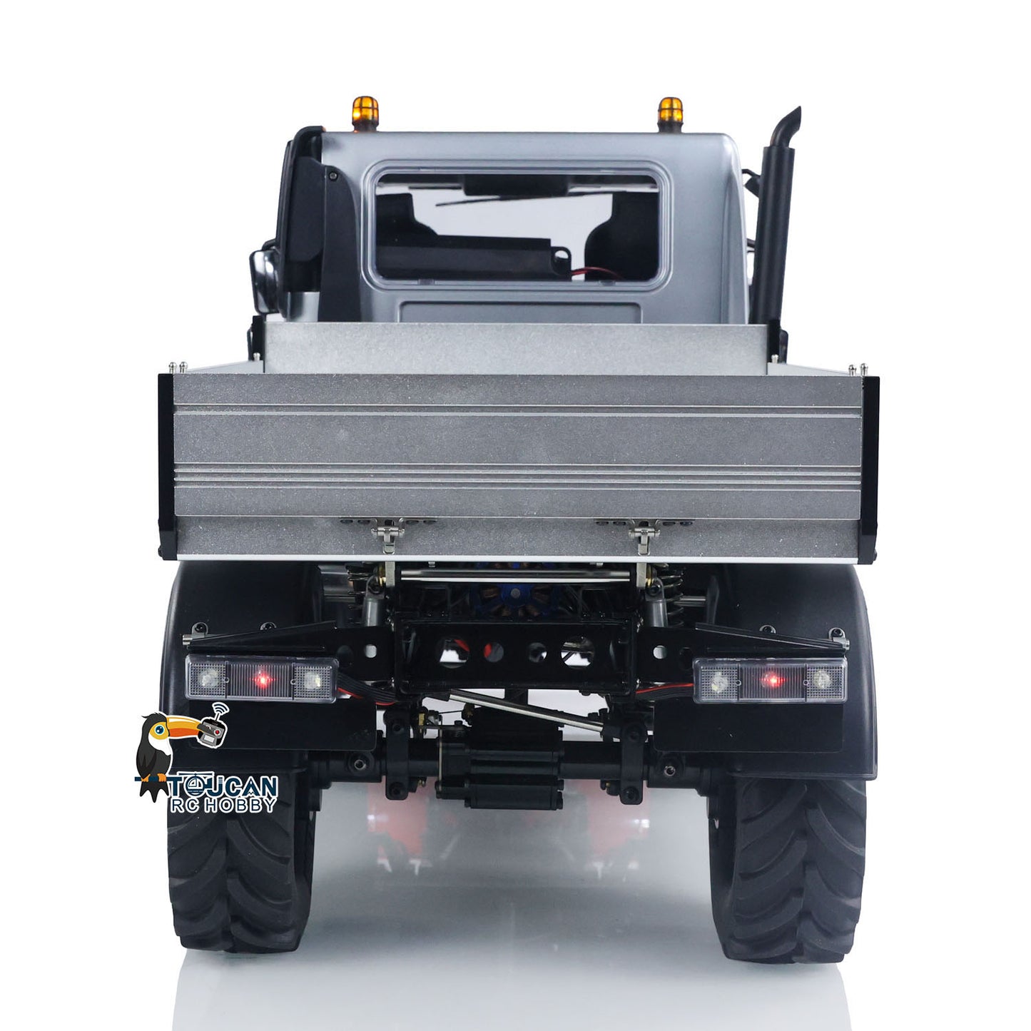 U423 1:10 4X4 Crawler tout-terrain hydraulique à benne basculante avec lame à neige