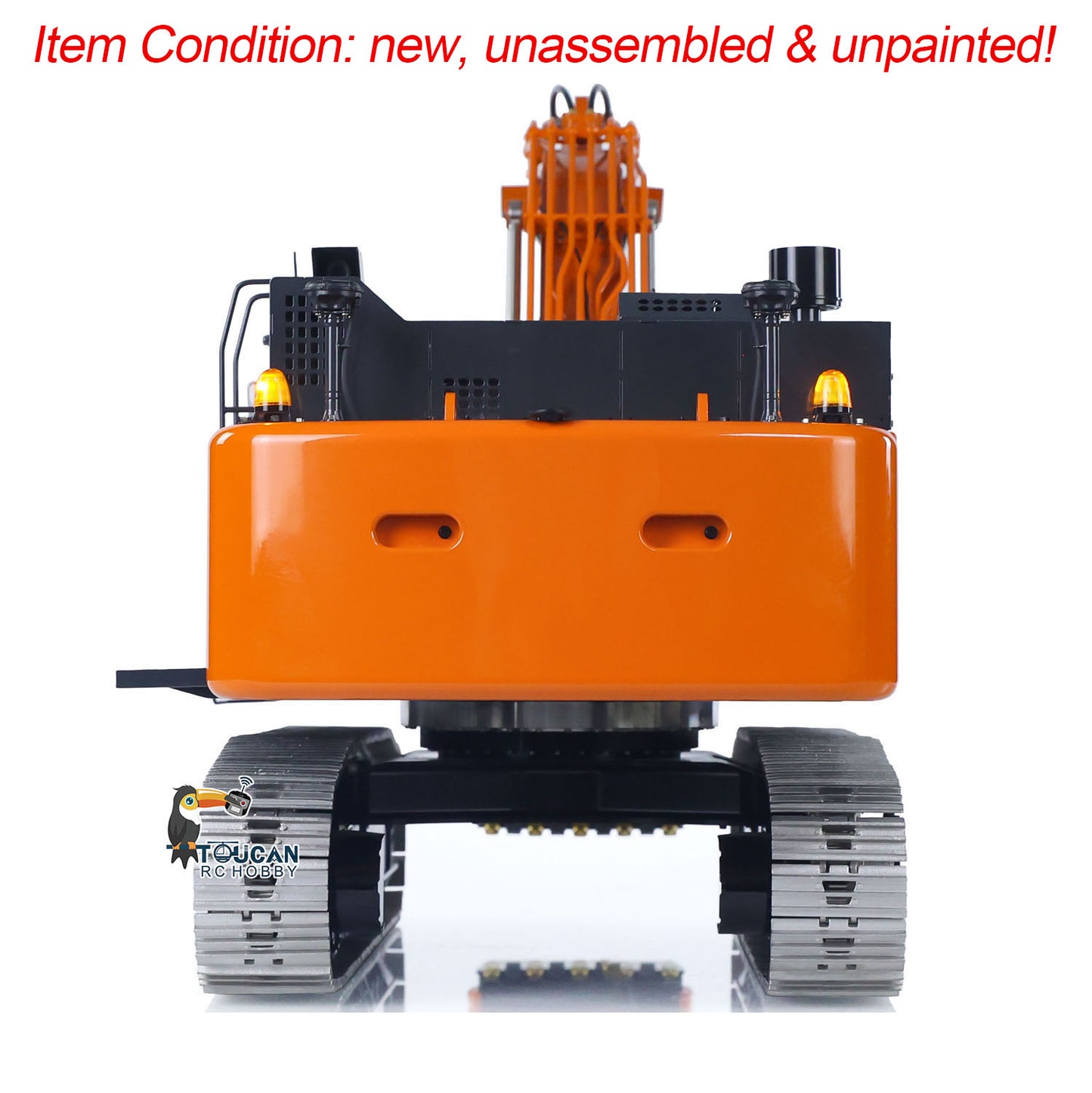 90% Metal LESU Aoue ZX490 1/14 Remote Control Hydraulic Excavator Model 490 Metal RC Digger Car 6CH Valve Light Brushless Pump Motor