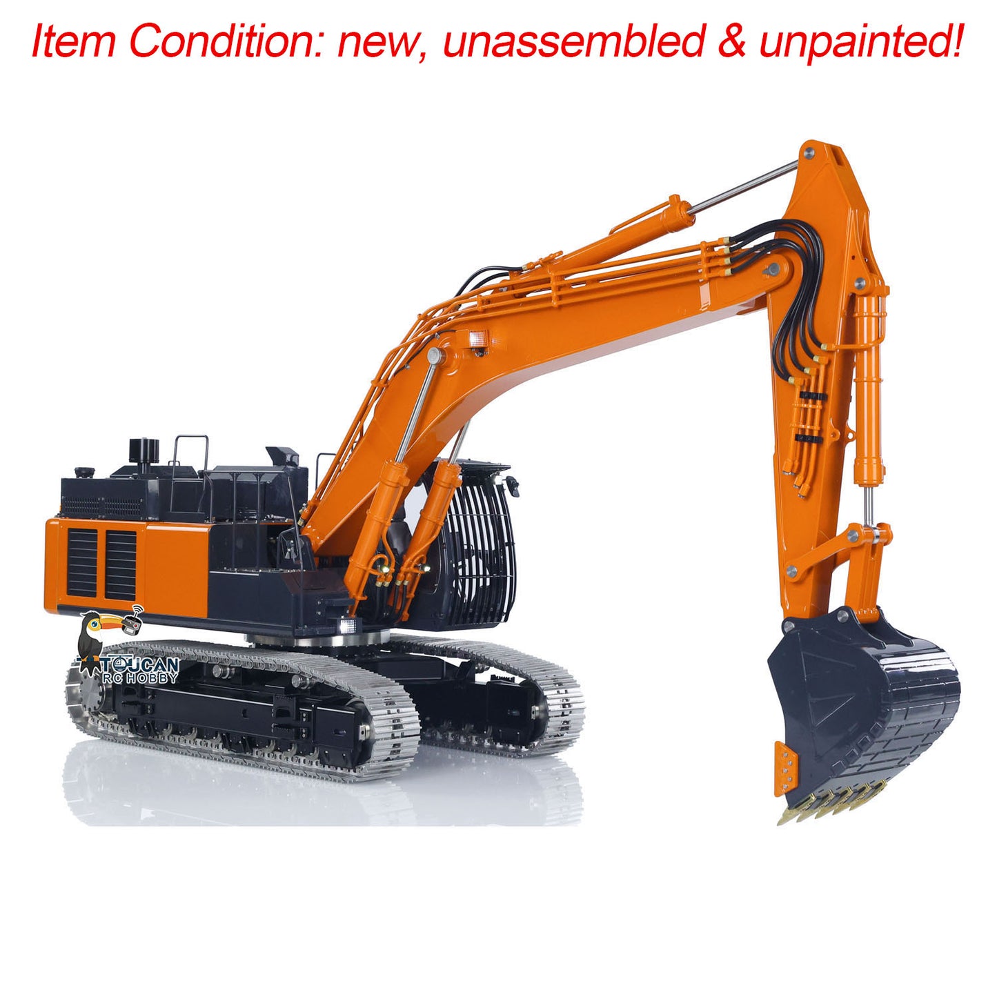 90% Metal LESU Aoue ZX490 1/14 Remote Control Hydraulic Excavator Model 490 Metal RC Digger Car 6CH Valve Light Brushless Pump Motor