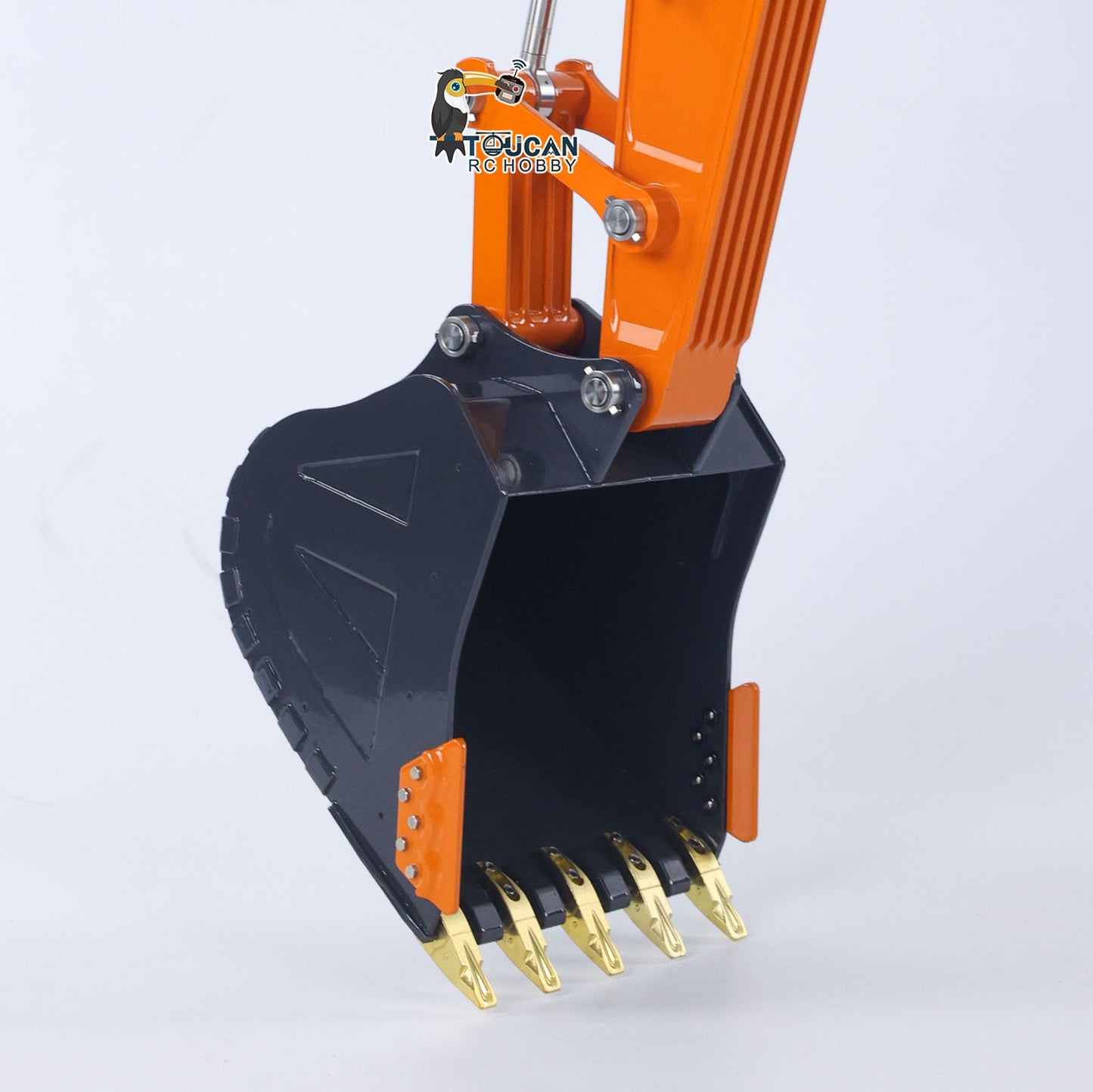 90% Metal LESU 1/14 RC Hydraulic Excavator Aoue ZX490 RTR 2Arms Heavy Digger Model PL18EV Lite Light Sound Smoke