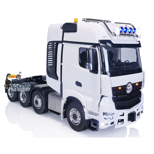 TOUCAN 8X8 Remote Control Car 1/14 4 Axles 3363 RC Tractor Truck Metal Chassis