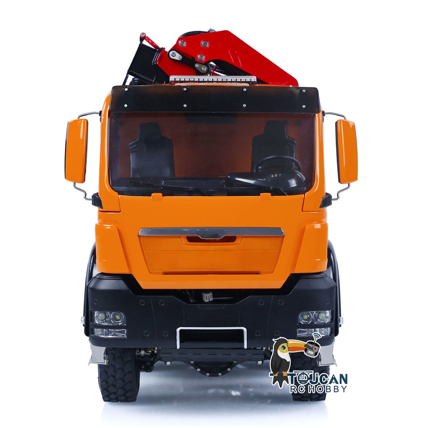 LESU 1/14 Métal MAN 8X8 RTR RC Camion à benne basculante hydraulique assemblé peint avec grue Z0063