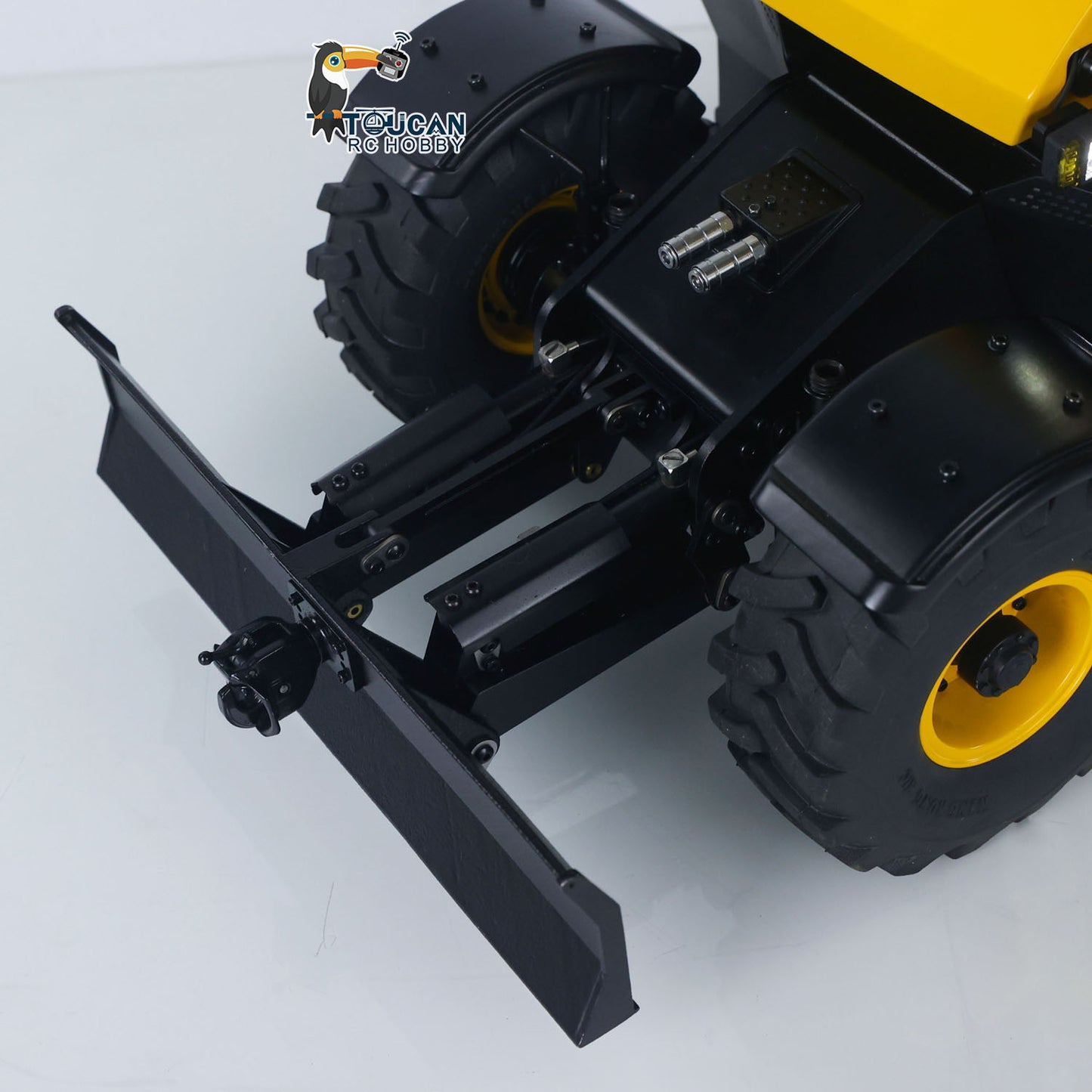 TIME-LIMITED GIFT!! 1/14 RC Hydraulic Excavator JCB 110W 9CH Valve Remote Control 3Arms Metal Digger Model Flysky Paladin PL18EV Radio Battery