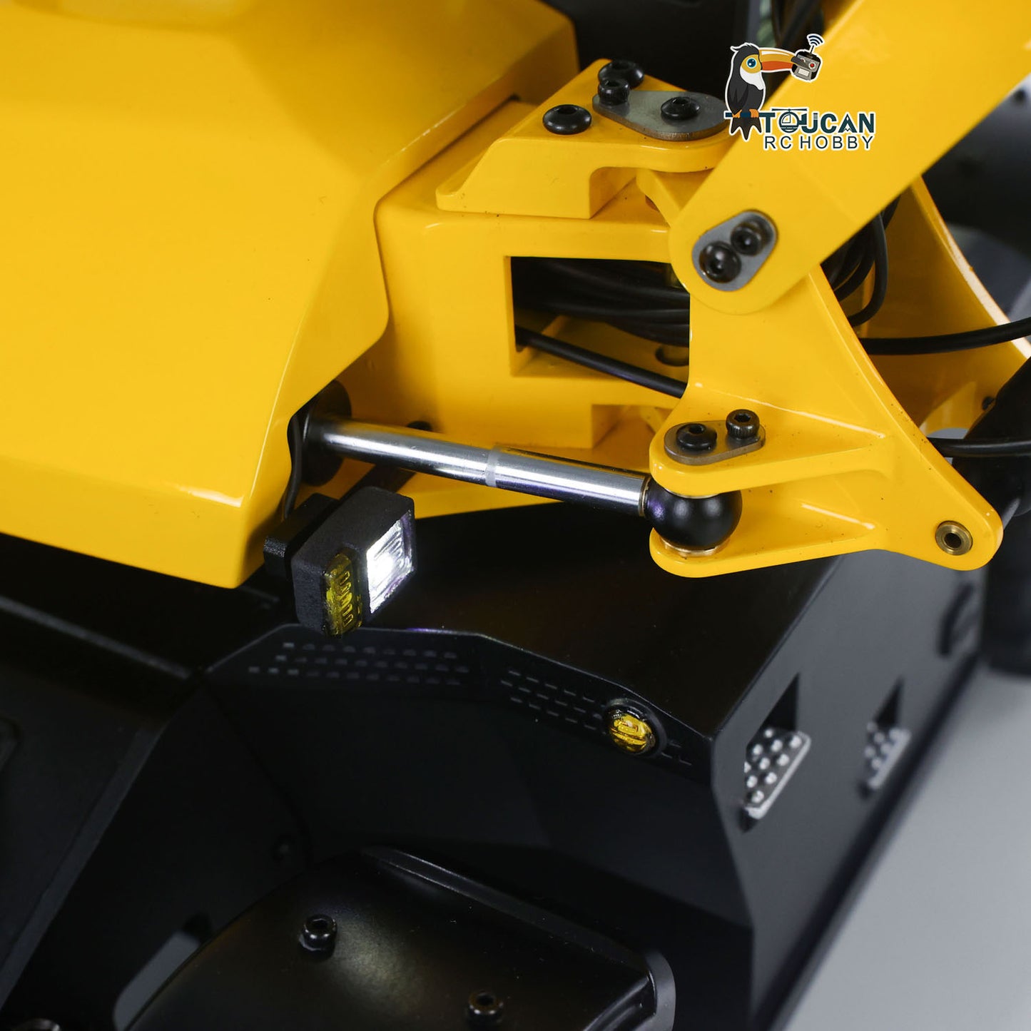 TIME-LIMITED GIFT!! 1/14 RC Hydraulic Excavator JCB 110W 9CH Valve Remote Control 3Arms Metal Digger Model Flysky Paladin PL18EV Radio Battery