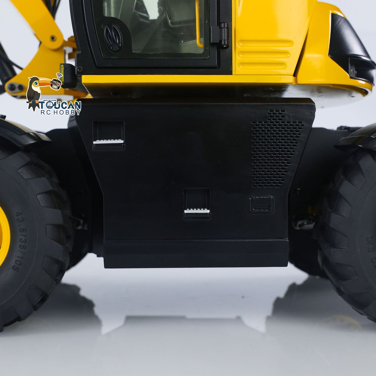 TIME-LIMITED GIFT!! 1/14 RC Hydraulic Excavator JCB 110W 9CH Valve Remote Control 3Arms Metal Digger Model Flysky Paladin PL18EV Radio Battery