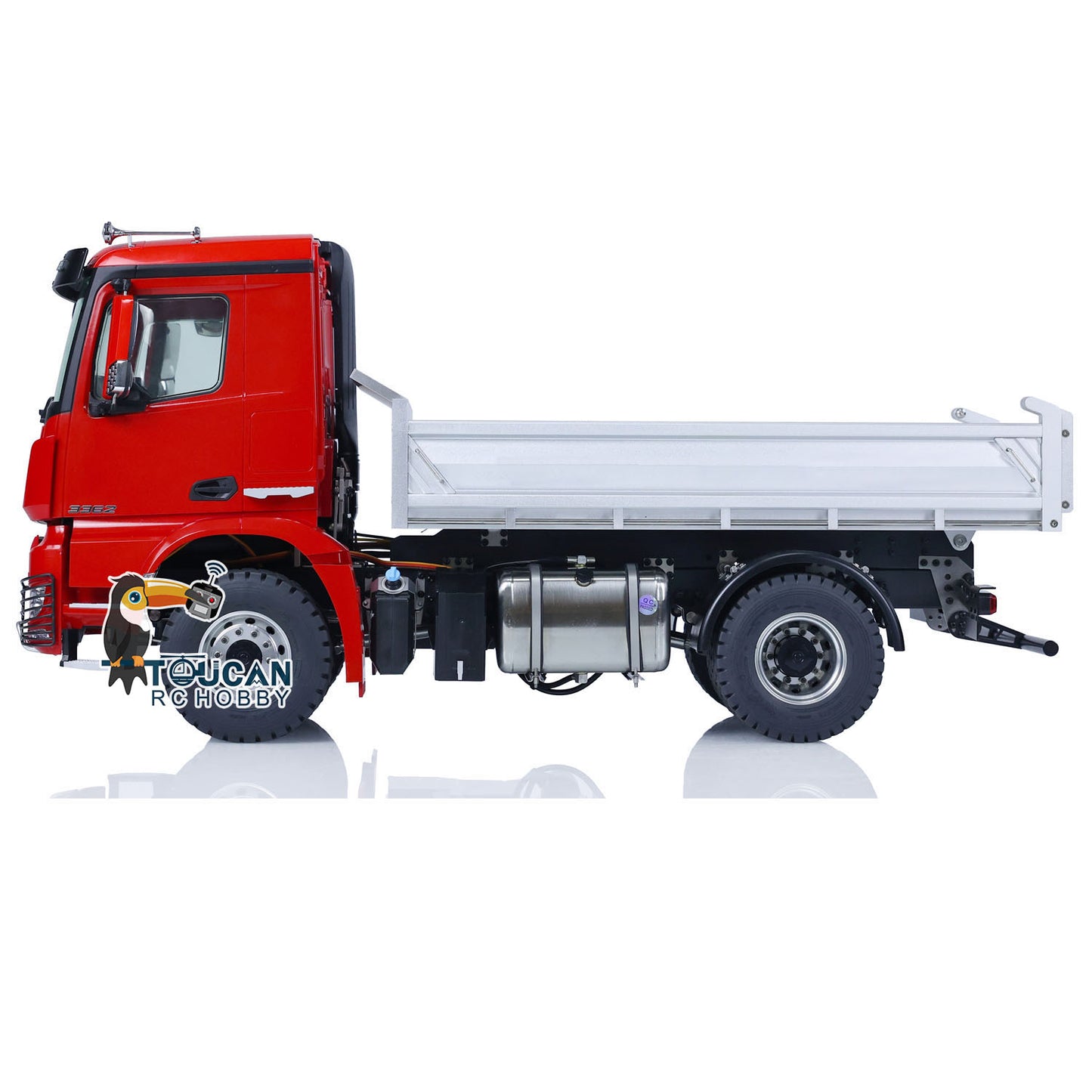 Kabolite 1/14 RC Hydraulischer RTR-Muldenkipper aus Metall