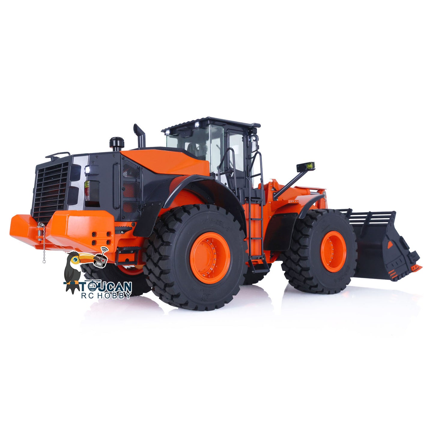 US STOCK 1/14 RC Hydraulic Loader for JDM 198 RTR HITACHIA ZW370 Construction Vehicles