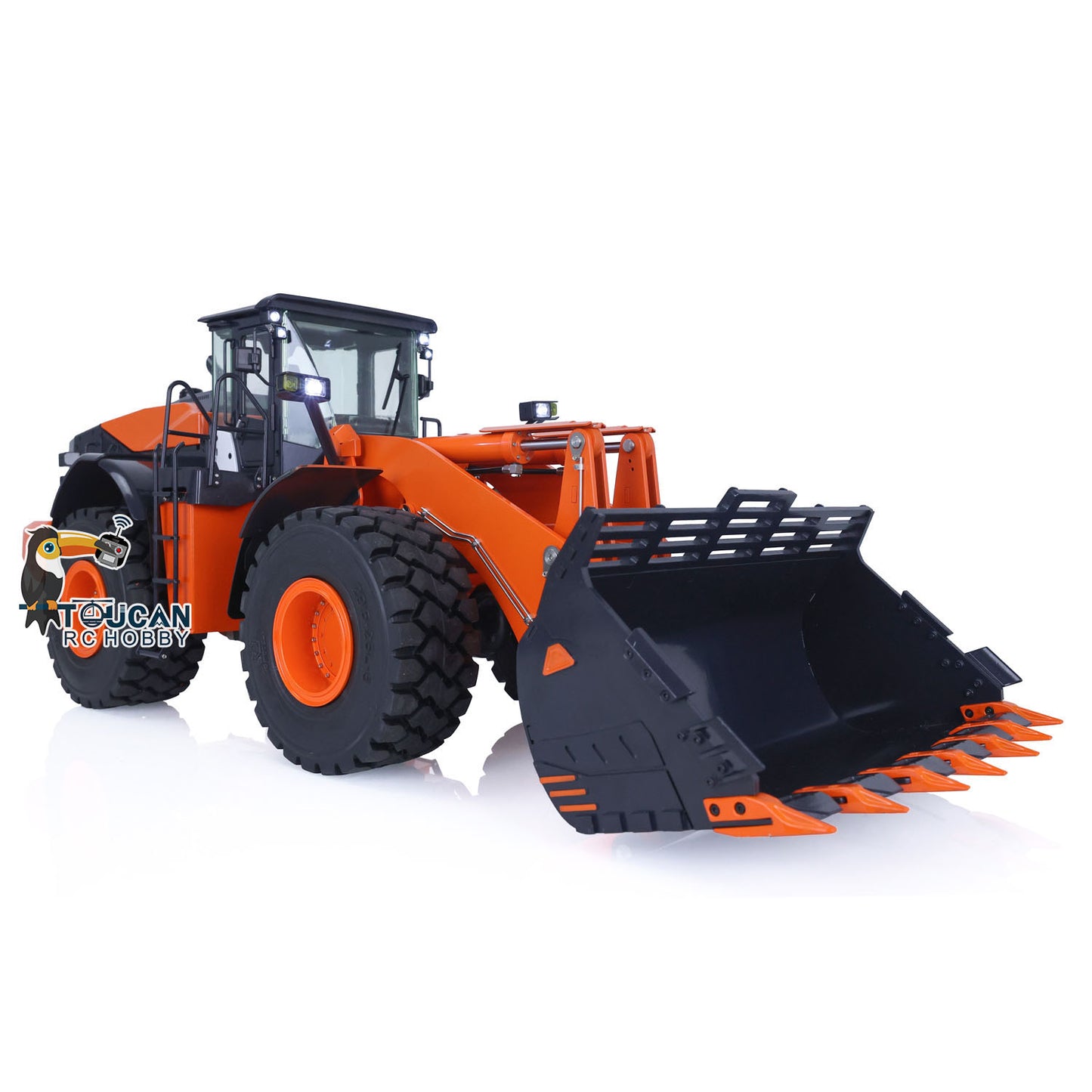 US STOCK 1/14 RC Hydraulic Loader for JDM 198 RTR HITACHIA ZW370 Construction Vehicles