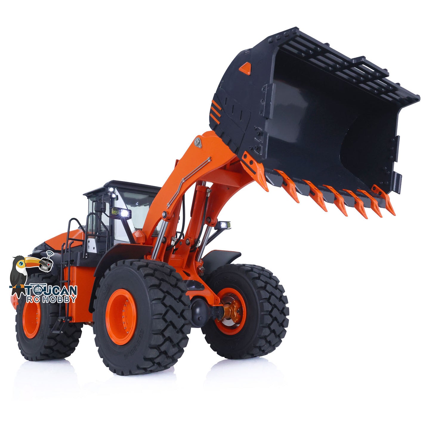 US STOCK Metal Hydraulic RC Loader 1/14 ZW370 JDM 198 RTR Radio Control Construction Car