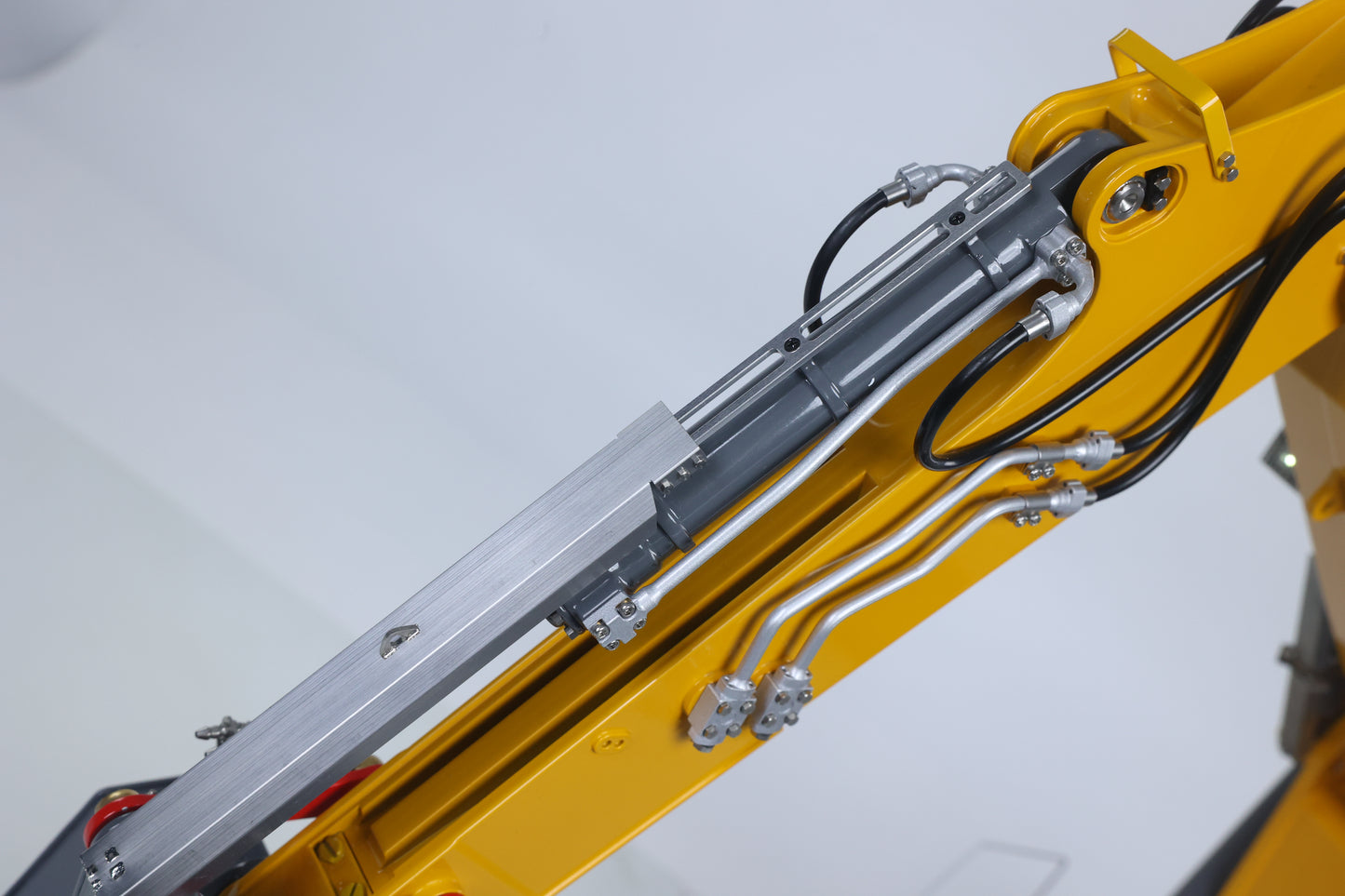 LESU 1/14 RC Hydraulic Excavator LR956 Metal 3 Arms Digger Model 4+3CH Valve Dual Pumps Light Flysky PL18EV LITE