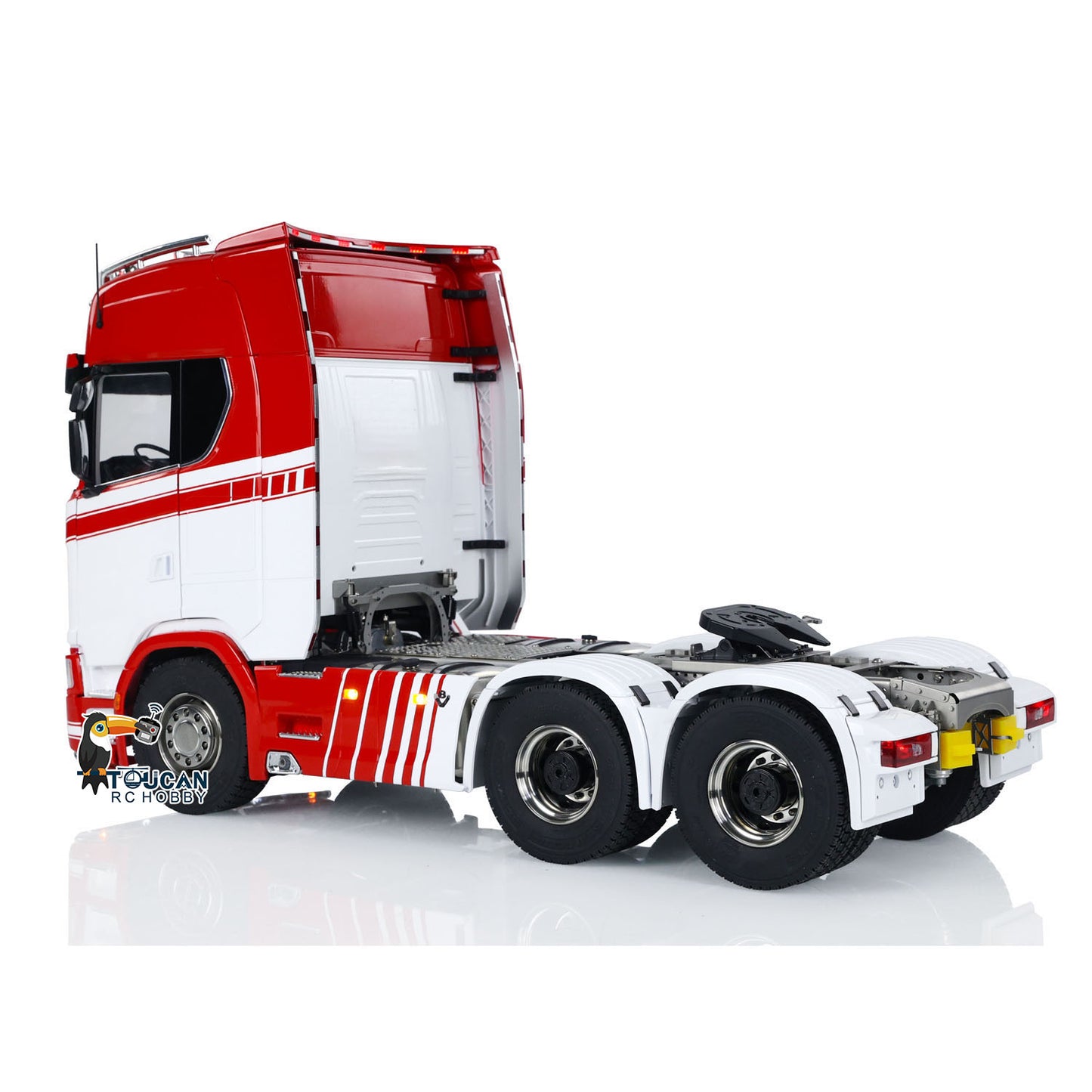 1/14 Fertig RC Sattelzugmaschine 770S 6x6 Metallchassis