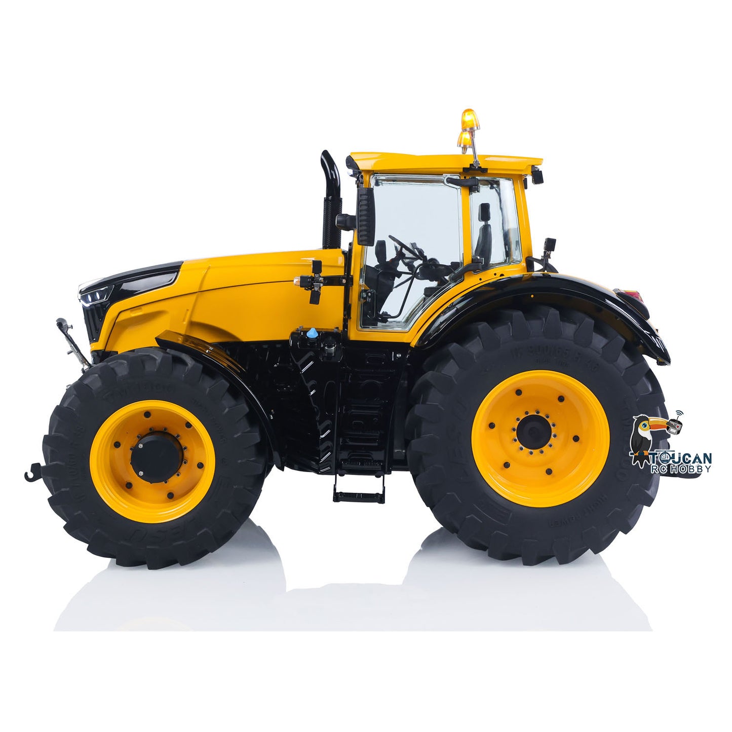 LESU 4x4 90% Metal Body 1/14 RC Hydraulic Tractor AOUE 1050 Radio Controlled Agricultural Vehicle Light Smoking Simulation Sound