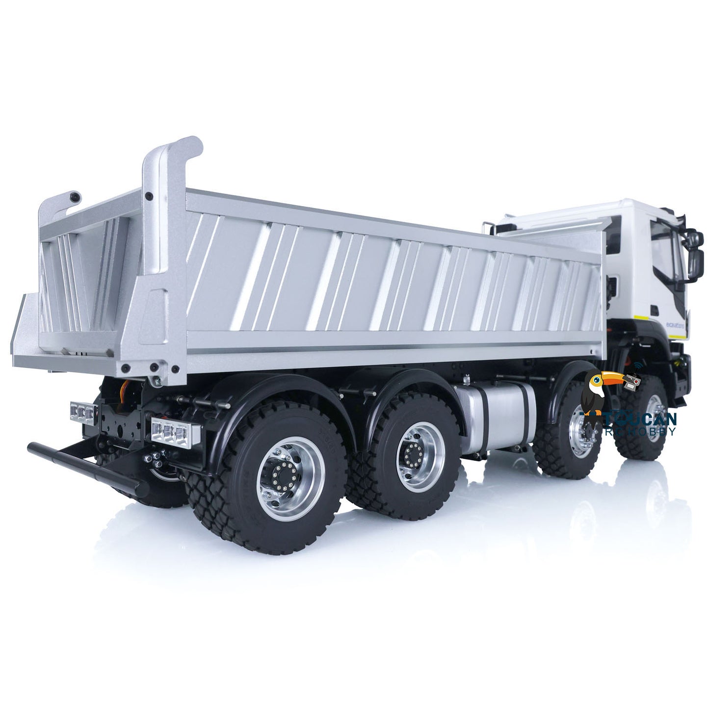 LESU 1/14 AOUE Metall Lackiert Montiert PNP 8x8 RC Hydraulische Dumper Lkw 20130218