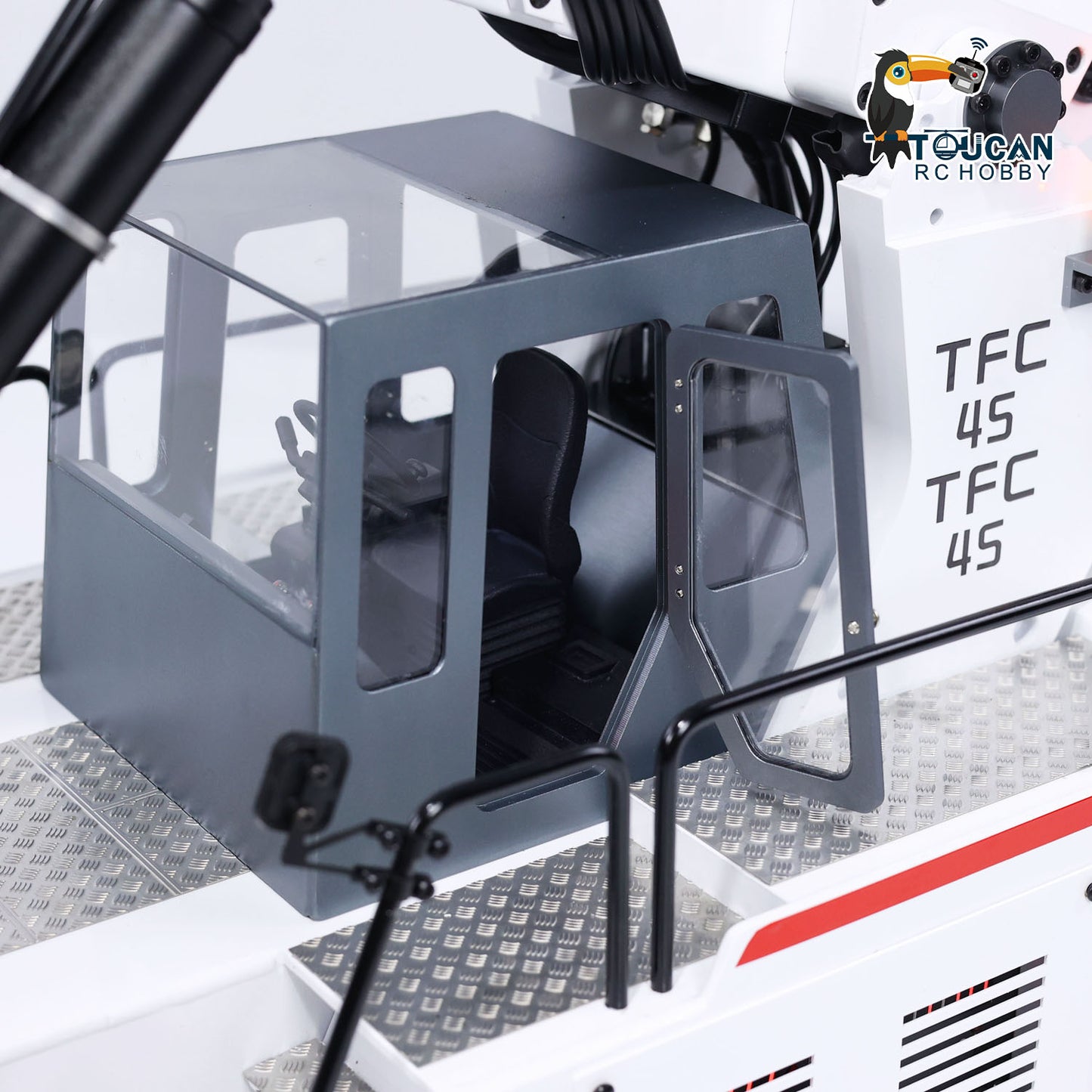 1/14 JX-KCK TFC45 RC Hydraulischer Reach Stacker Containerstapler