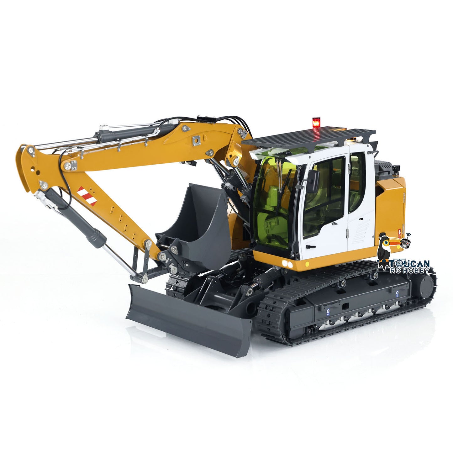 US STOCK 1/14 Radio Controlled Hydraulic Excavator LR 914 5ways Valve RC Digger Model RTR Electric Construction Vehicle ST8 Radio Battery