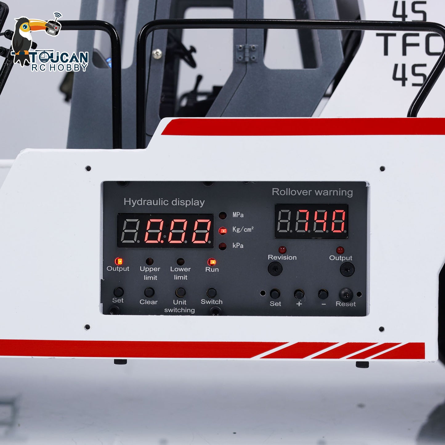 1/14 JX-KCK TFC45 RC Hydraulischer Reach Stacker Containerstapler