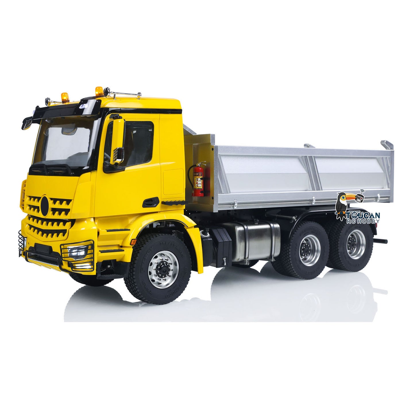 IN STOCK 6x6 1/14 RC Hydraulic Dump Truck 3348 2025 Tipper Metal Axles Gearbox Suspension Bucket Oil Tank Light Sound