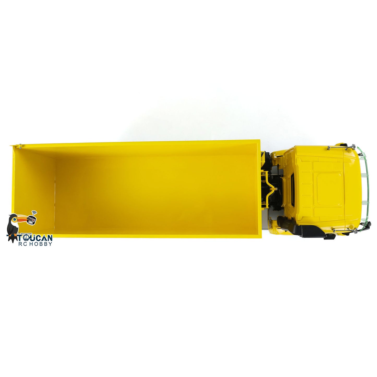 8x8 LESU 1/14 Hydraulic RC Dump Truck Roll On/Off Waste Bin Tipper