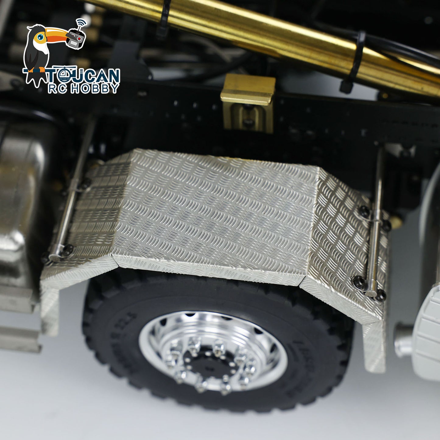 8x8 LESU 1/14 Hydraulic RC Dump Truck Roll On/Off Waste Bin Tipper