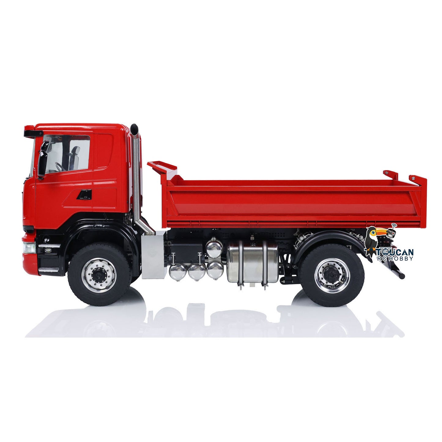 IN STOCK 1/14 4x4 RC Hydraulic RC Dumper Truck Low Roof