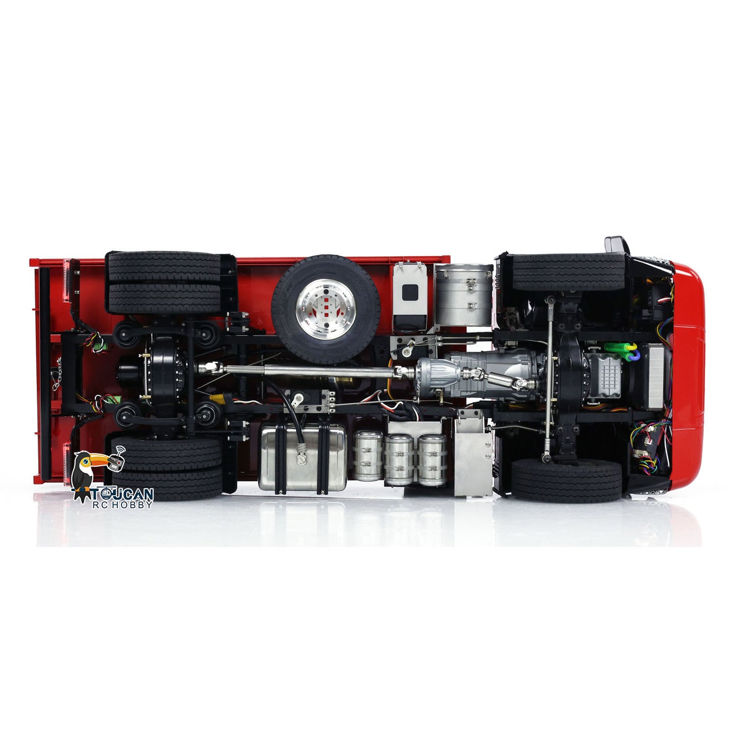 IN STOCK 1/14 4x4 RC Hydraulic RC Dumper Truck Low Roof