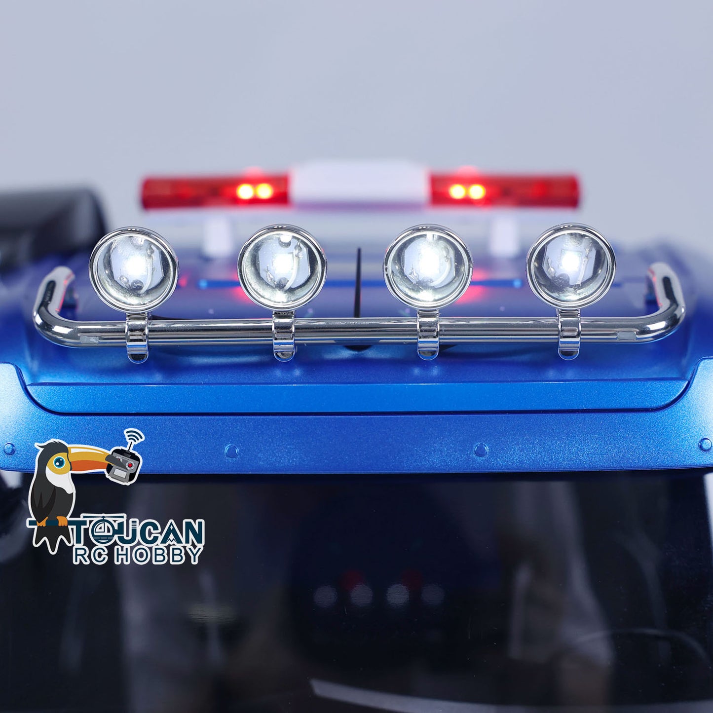 1/14 6x6 RC Tractor Truck TOUCAN Metal Chassis Radio Control Car Painted Assembled