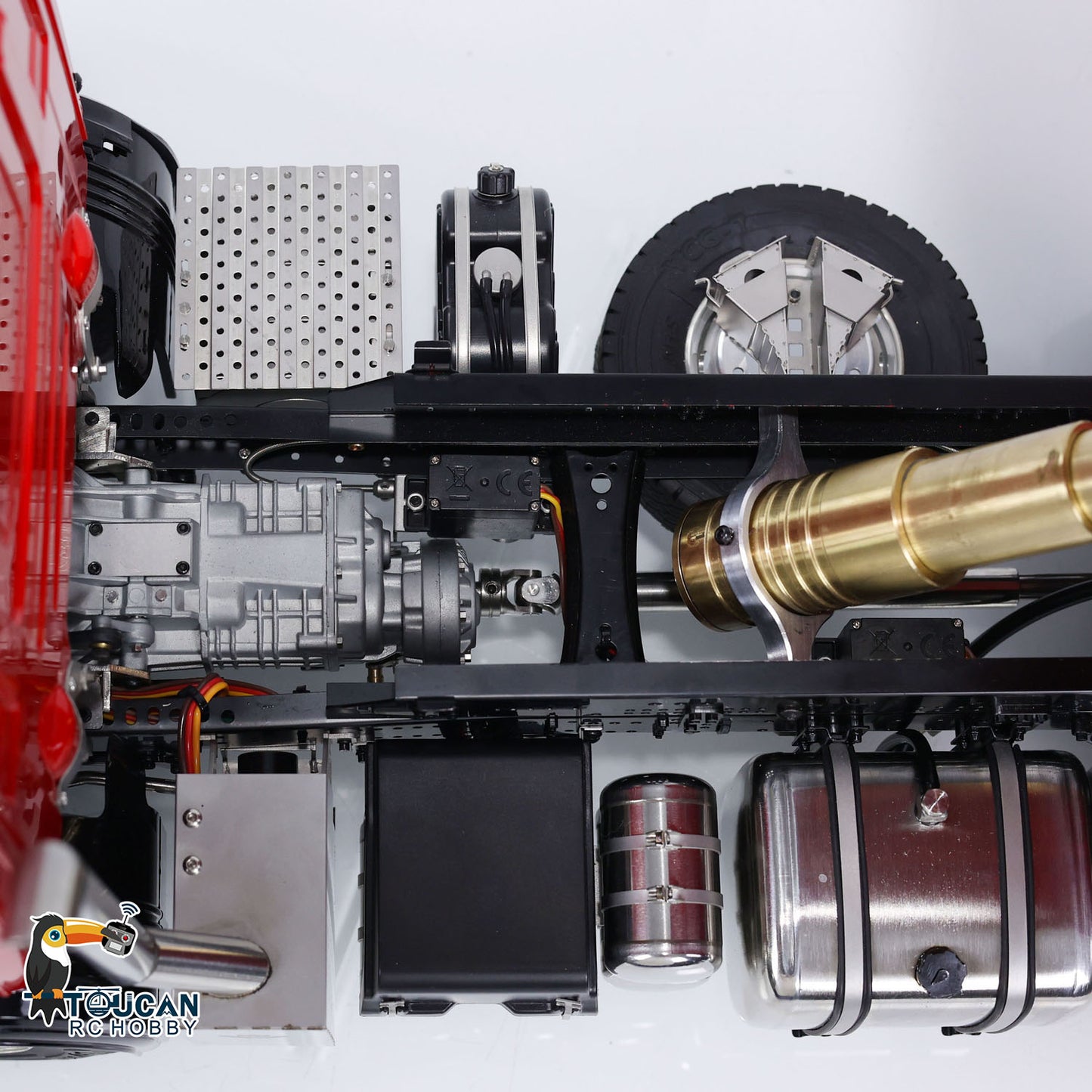 IN STOCK 1/14 4x4 RC Hydraulic RC Dumper Truck Low Roof