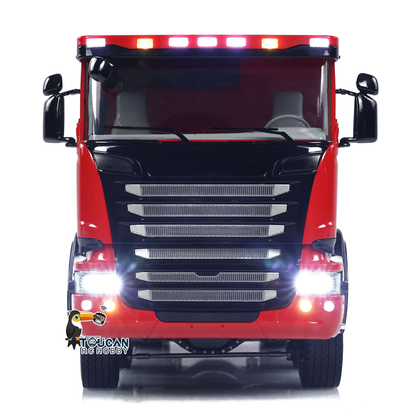 1/14 8x8 PNP RC Hydraulic Roll On/Off Dumper Truck G88 With Metal Bucket