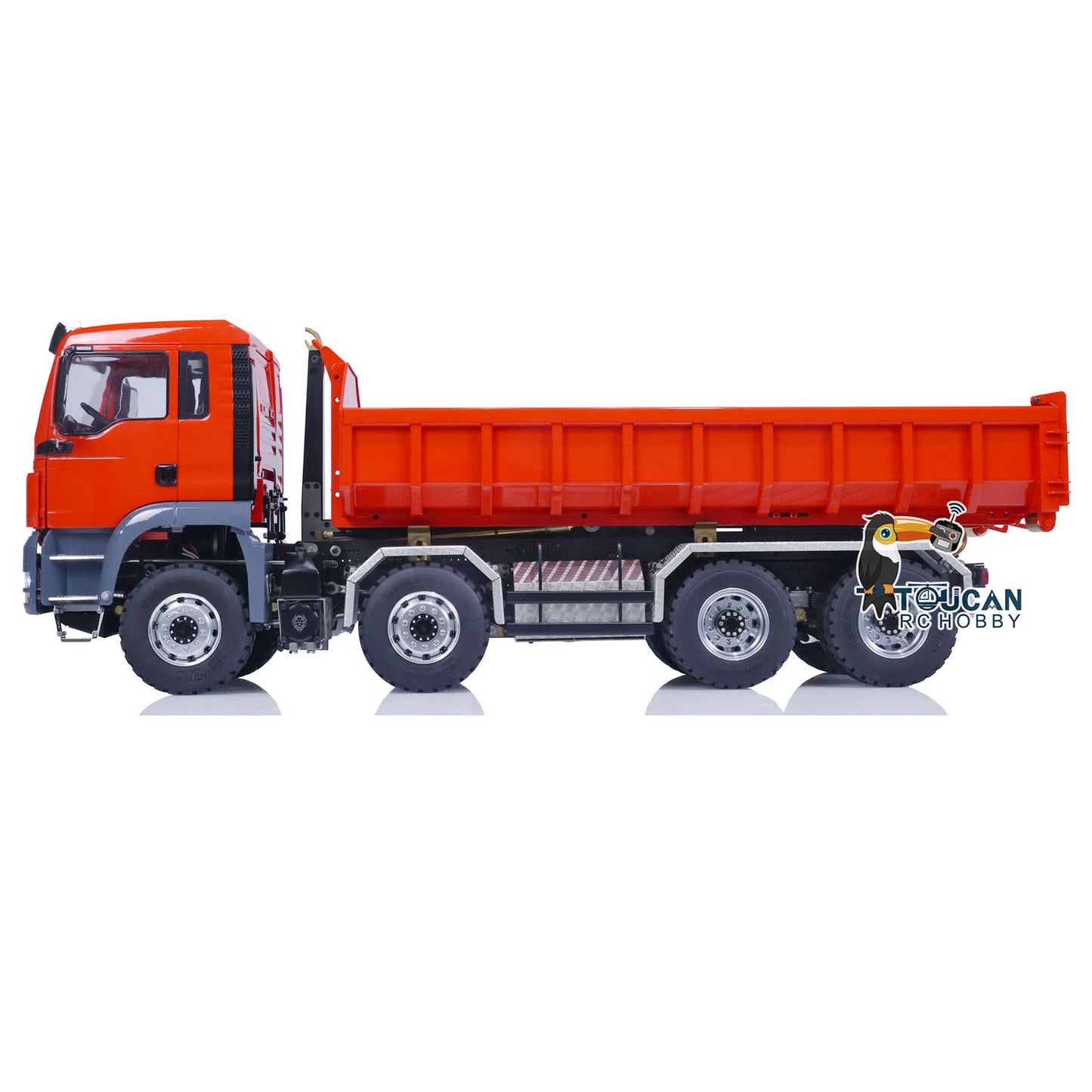 LESU 1/14 MAN TGS Lackiert Unmontiert 8x8 Hydraulische RC Roll On/Off Dumper Lkw Kipper 20160901