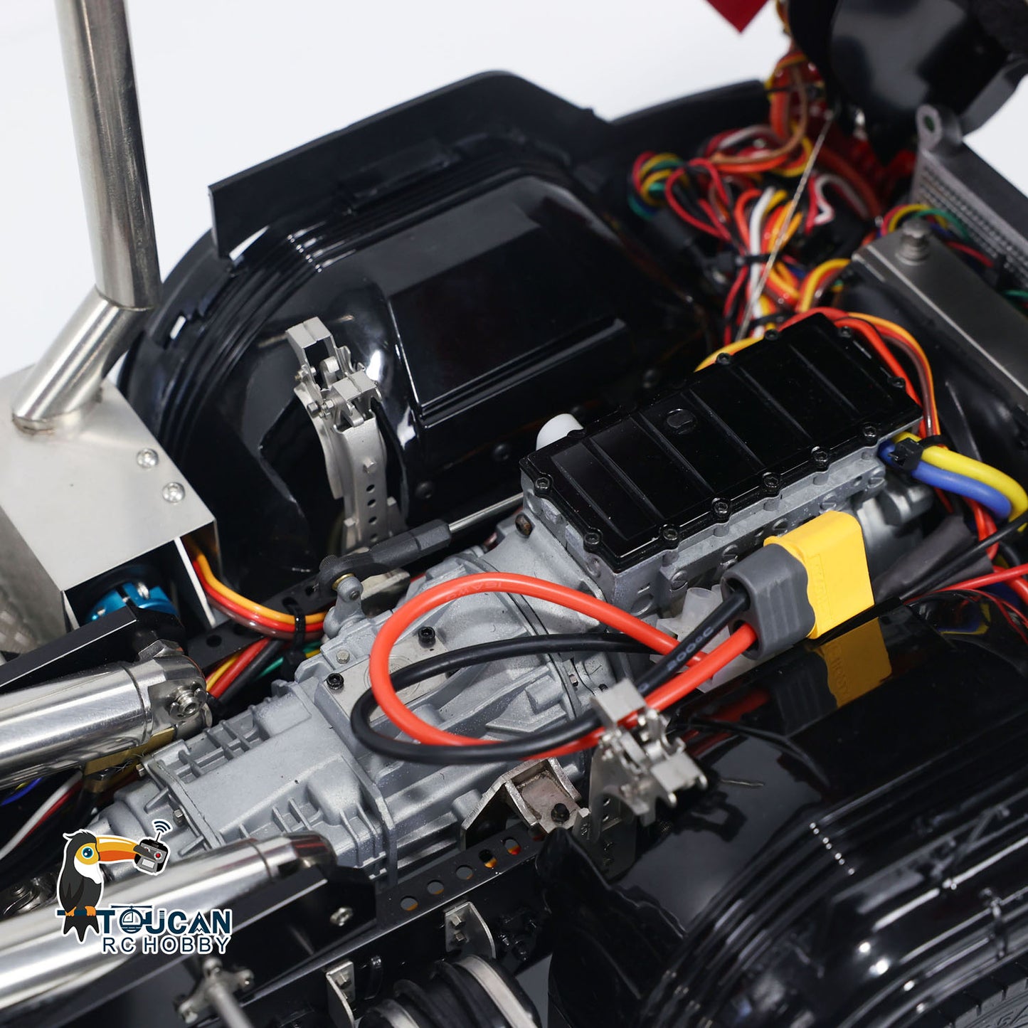 1/14 8x8 PNP RC Hydraulic Roll On/Off Dumper Truck G88 With Metal Bucket