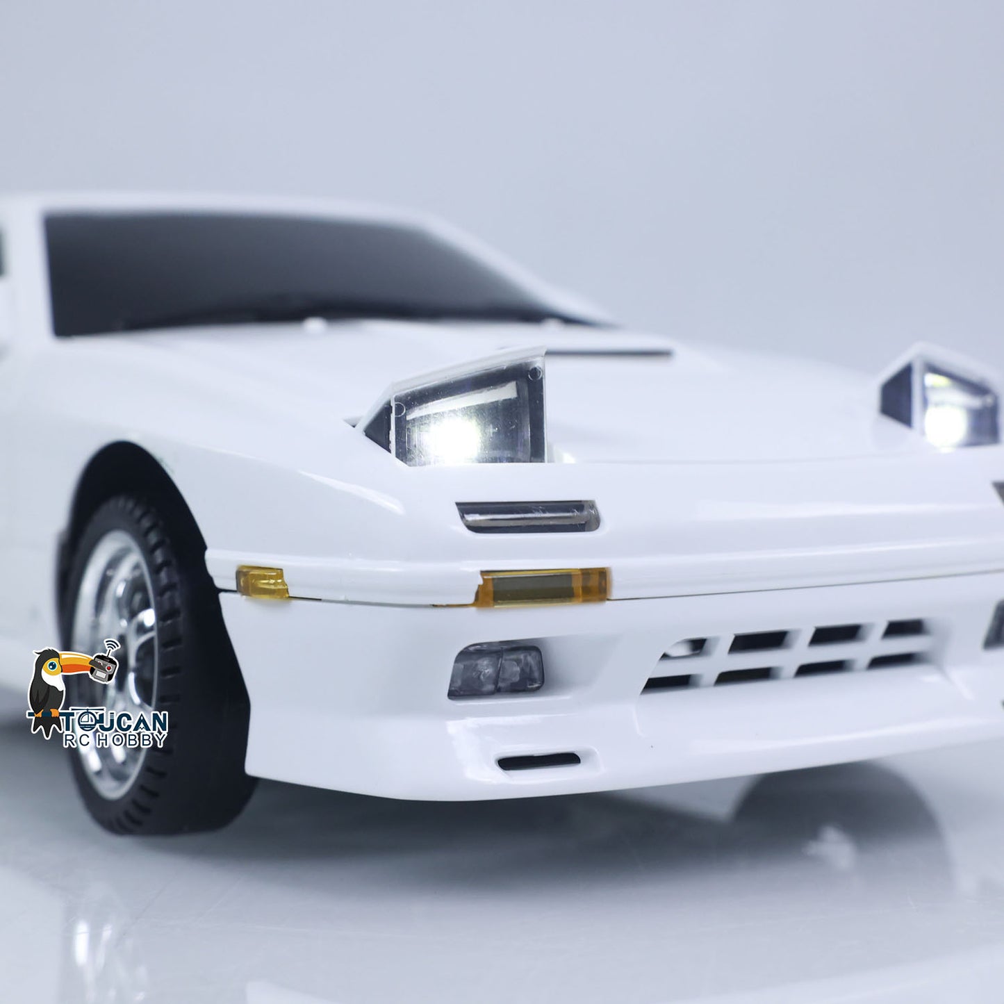 EN STOCK LDRC LD1802 1/18 4*2 RX7 RC Voiture de course RWD Gyroscope